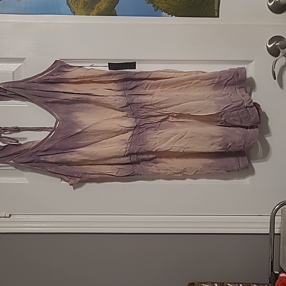 Pink/Purple Tie Dye Romper